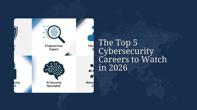 The Top 5 Cybersecurity Careers to Watch in 2026